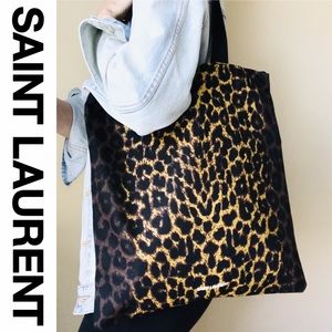 Saint Laurent bag handbag canvas tote